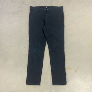 Carhartt WIP Sid 34x32 Taper Slim Chino Trousers Pant Smoke Dark Green Black